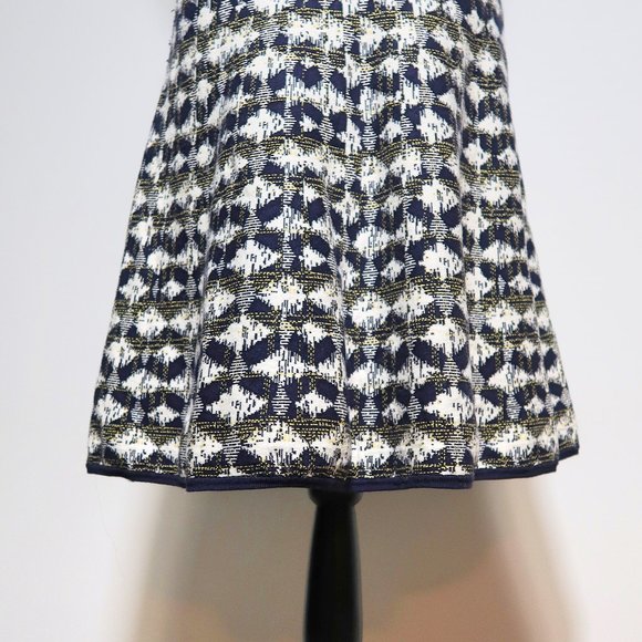 RW&CO Geometric Pattern Midi Dress Small - Picture 9 of 13